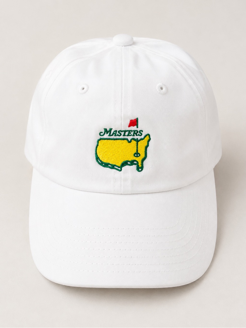Masters Augusta National Golf Hat American Needle White Adjustable Cap